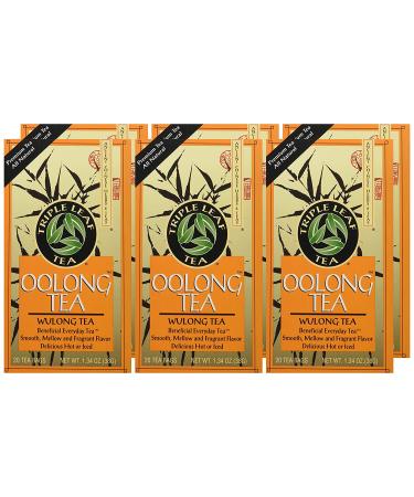 Triple Leaf Tea Oolong 20-Count Tea Bags - 6 Pack Bundle - Buy Online on SooperMarket.com