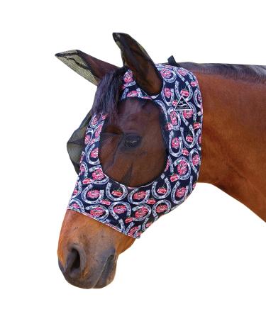 Professional's Choice ComfortFly Mask Horse Horseshoe