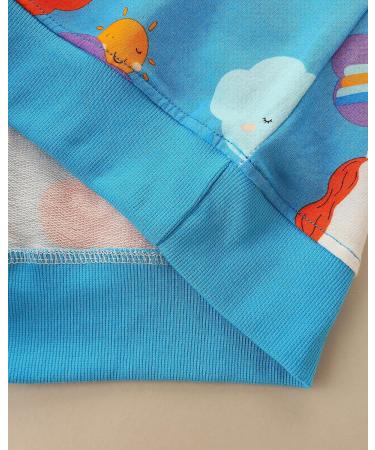 Girls Cotton Sweatshirt | Kids Casual Jumper Long Sleeve Pullover | Toddler T-Shirt | Ages 1-12 | Unicorn Design | Size 4-5 Years - Buy Online on SooperMarket.com