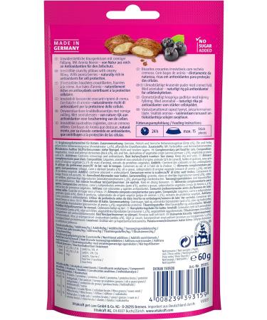 Vitakraft Crispy Crunch Cat Snacks - Sugar-Free Duck & Aronia Pillows (60g) - Premium International Shipping - Buy Online on SooperMarket.com