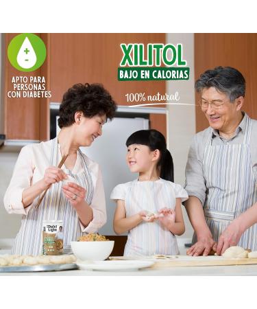 Dulci Light Xylitol Sweetener 500g - Low-Calorie Natural Sugar Replacement for Drinks & Food | Keto-Friendly Sweetener - Buy Online on SooperMarket.com