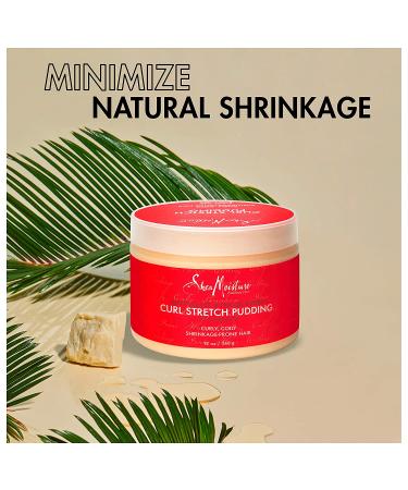SheaMoisture Curl Stretch Pudding 11.5 oz - Red Palm Oil, Cocoa Butter, Shea Butter - Buy Online on SooperMarket.com