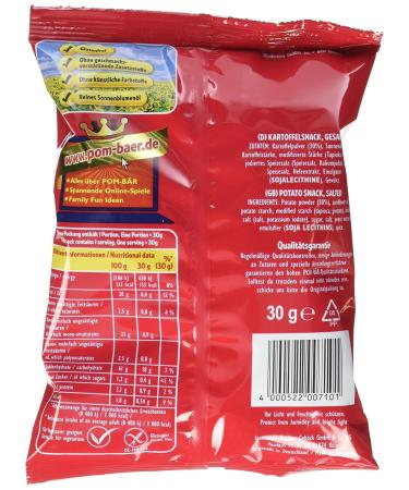POM-B R Original Snacks - Pack of 12 (30g Each) | Delicious & Crispy Treats for International Shipping - Buy Online on SooperMarket.com