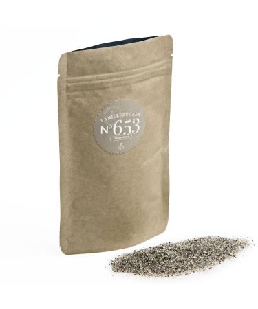 Bio vanilla sugar n 653 - real bourbon vanilla on fine sugar in the practical power paper zip bag content: 110g content: 110g (power paper bag)