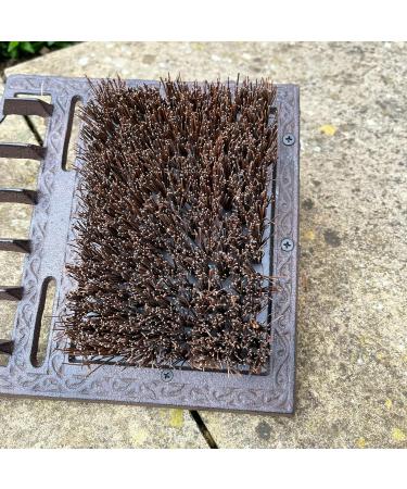 Cast Iron Boot Jack Scraper Door Heavy Welly Shoe Brush Cleaner Pull Grate Decor 34cm - Buy Online on SooperMarket.com