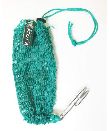 KUFA Sports Commercial Style Crab Trap Bait Bag with Rubber Locker and Stainless Steel Hook Bag-7