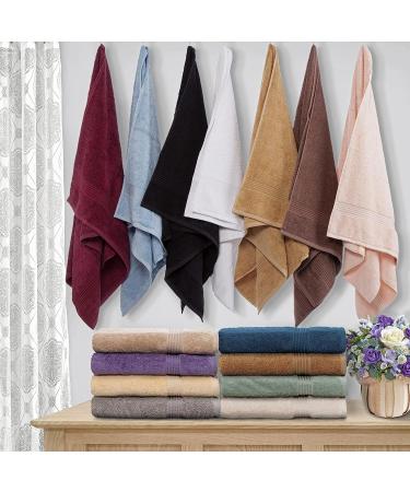 Superior Premium Egyptian Cotton 6-Piece Bath Towel Set - Luxurious Gold Towels - Buy Online on SooperMarket.com