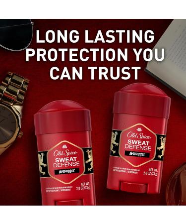 Old Spice Antiperspirant and Deodorant for Men 24/7 Sweat and Odor Protection Soft Solid Swagger with Cedarwood Scent 2.6 oz (Pack of 2) - Buy Online on SooperMarket.com