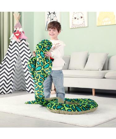 IKASA Giant Snake Stuffed Animal Plush Toy - 270cm Large Cobra Soft Toy for Kids - Buy Online on SooperMarket.com