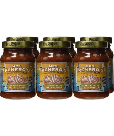 Mrs. Renfro's Tequila Salsa Salsa for Dips Appetizers and Entrees Gluten Free 473ml (Pack of 6) - Buy Online on SooperMarket.com