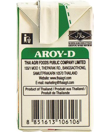 Aroy-D 100% Coconut Milk Mini 5.1oz - Pack of 6 | Gluten-Free, Vegan | 30.6 Fluid Ounces Total - Buy Online on SooperMarket.com