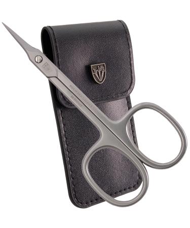 Three swords - skin rapid tower tip |Ideal for exact removal of skin residues.Rustproof brand quality made in Germany |Contents: Black nail case made of synthetic leather with skin scissors - tower tip