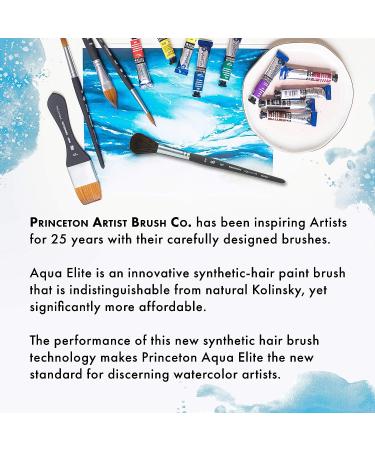 Princeton Aqua Elite 4850 Synthetic Kolinsky Watercolor Brush - 1/4 Inch - Buy Online on SooperMarket.com