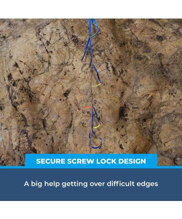 Rock-N-Rescue Climbing Etrier - Lightweight Nylon Step Ladder | Bouldering & Rock Climbing Accessories - Buy Online on SooperMarket.com