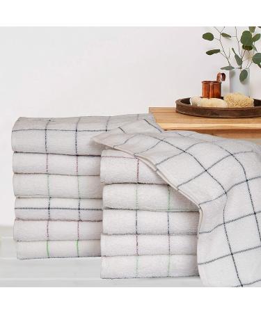 Bliss Casa Luxury Washcloth Set - 12x12 Inch, 12 Pack, 500 GSM, Highly Absorbent - Multipurpose Bathroom & Face Towels - Buy Online on SooperMarket.com