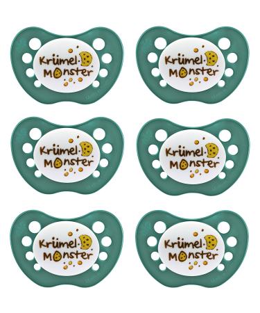 Nip pacifier silicone "Limited Edition" Cookie Monster including protective cap size 1-6 pieces