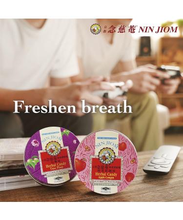 Nin Jiom Herbal Candy - Oringinal Flavour (Tin) 60g - Buy Online on SooperMarket.com