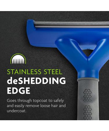 FURminator Undercoat Deshedding Tool for Dogs - Large, Removes Loose Hair, Combats Shedding - New Model - Buy Online on SooperMarket.com