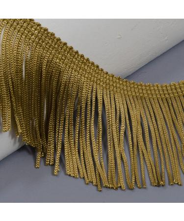 Expo International 10 Yards Gold 2 Chainette Fringe Trim - Premium Quality - Buy Online on SooperMarket.com