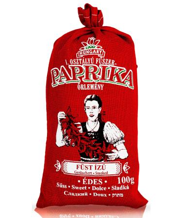 Hungarian Paprika Premium Quality Origin: Kalocsa Hungary (Sweet Smoked 100g)