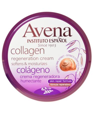 Avena Instituto Espanol Collagen Regeneration Cream 6.7 Oz by Avena Instituto Espanol