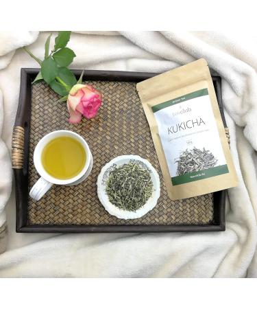Kukicha Karigane Green Tea 100g - Authentic Japanese Gyokuro Sweet Umami Flavor | TeaClub - Buy Online on SooperMarket.com