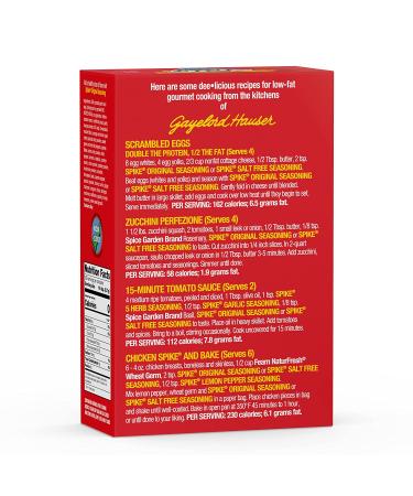 Spike Original All-Purpose Seasoning - All Natural, Low Sodium, No Sugar, No MSG, Zero Calories, Vegan - 7 oz Box - Buy Online on SooperMarket.com