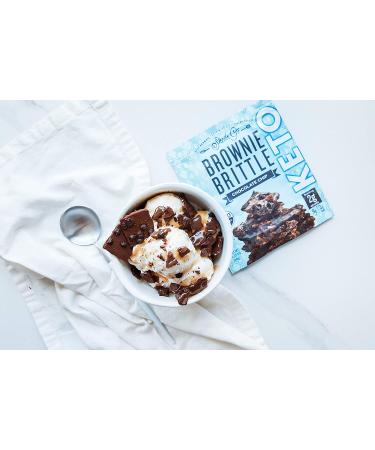 Keto Chocolate Chip Brownie Brittle - Low Carb Healthy Snack - 2.25oz (Pack of 3) - Buy Online on SooperMarket.com