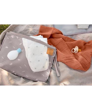 L SSIG Baby Diaper Bag with Changing Mat - Taupe Casual Organizer for On-the-Go Care | International Shipping Available - Buy Online on SooperMarket.com