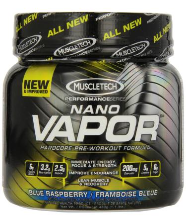 MuscleTech Nano Vapor Performance Series 1.23 lbs. Pwd - Blue Raspberry
