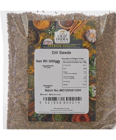 Old India Dill Seeds 500g - Premium Quality and Fresh Aroma - Buy Online on SooperMarket.com