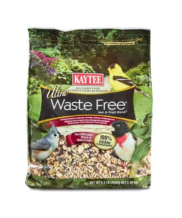 Kaytee 100037169 Ultra Waste Free Nut & Fruit Blend 5.5 oz None