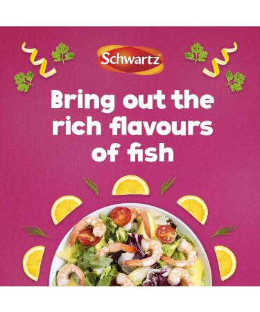Schwartz Fish Seasoning 55g - Enhance Your Seafood Dishes with this Premium Blend - Buy Online on SooperMarket.com