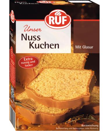 Call nut cake baking mix with quick and simple preparation nutty and relaxed with glaze as the basis for r kruchen vegan 1 x 520g nut cake 520 g (1 Pack)