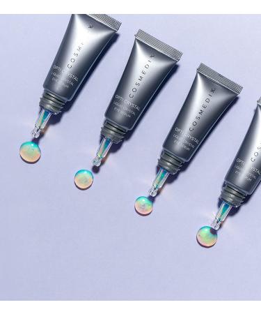 COSMEDIX Opti Crystal Liquid Crystal Eye Serum 0.25 Fl Oz | Reduce Dark Circles | Improve Fine Lines & Wrinkles | Cruelty-Free & Gluten Free - Buy Online on SooperMarket.com