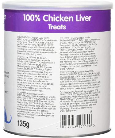thrive Cat 100% Chicken Liver Cat Treats - MaxiTube - Buy Online on SooperMarket.com
