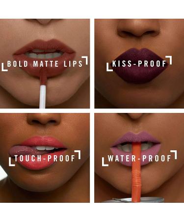 Rimmel Stay Matte Liquid Lipstick Coral Sass 600 - Long-lasting Coral Lip Color - Buy Online on SooperMarket.com