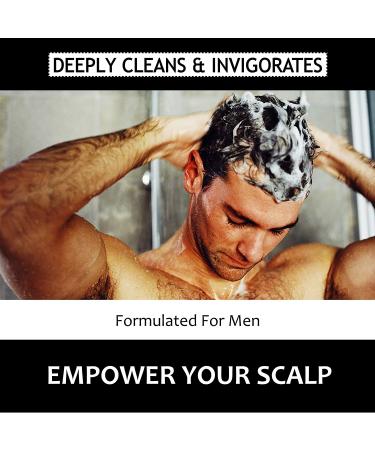 Natural Men's Shampoo & Conditioner Set for Daily Hair Care - Deep Cleansing, Itchy Scalp Care, Strengthening, Paraben & Sulfate Free - Buy Online on SooperMarket.com