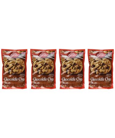 Betty Crocker, Cookie Mix, Chocolate Chip, 17.5oz Pouch (Pack of 4) 1.09 Pound (Pack of 4)