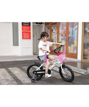 MINI-FACTORY Pink Unicorn Bike Bell for Girls - Cute 3D Unicorn Pattern Handlebar Ring Horn for Safe Cycling - Buy Online on SooperMarket.com