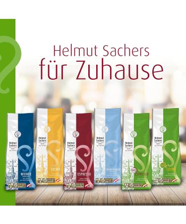 Buy Helmut Sachers Organic Coffee - 100% Arabica Whole Beans Intensity 4/5 500g - International Shipping Available - Buy Online on SooperMarket.com
