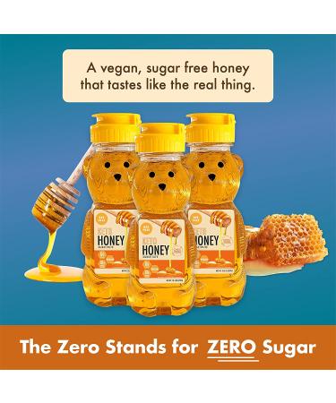 ChocZero Sugar-Free Honey - Keto Sweetener - All Natural, Vegan-Friendly, Zero Sugar Substitute | 10.5oz Jar - Buy Online on SooperMarket.com