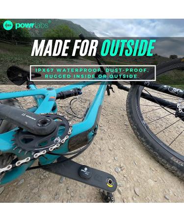 POWR LABS Bike Cadence Speed Sensor - Bluetooth & ANT+ Compatible with Garmin, Wahoo, Zwift, KICKR - Ideal for Spin Bikes - Buy Online on SooperMarket.com