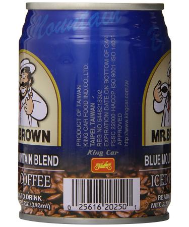 Mr. Brown Blue Mountain Iced Coffee 8.12 oz (Pack of 24) - Premium Brew for True Coffee Lovers - Buy Online on SooperMarket.com
