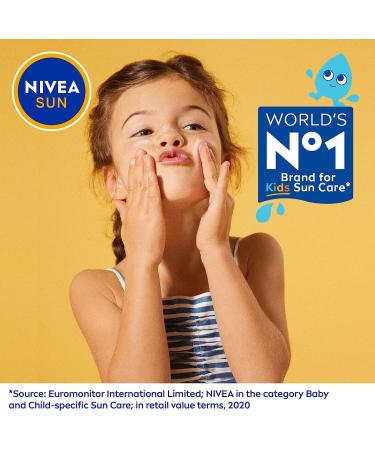 Nivea Sun Children Sun Lotion SPF 50+ | Long-Lasting & Water Resistant Formula - Buy Online on SooperMarket.com