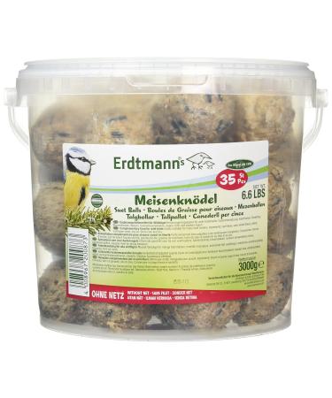 Erdtmanns 35 fat balls without net in a bucket 1 pack (1 x 3 kg) Single