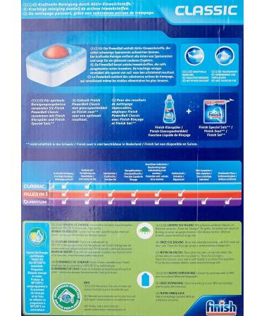 Finish Classic Dishwasher Tablets - Original Pack of 1 (110 Tablets) - Buy Online on SooperMarket.com