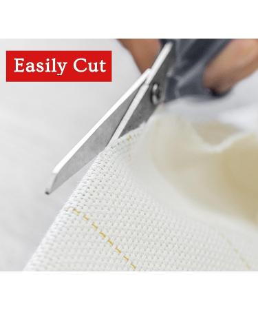 DABLINE Premium 80x80 Tufting Cloth for Rug Making and Punch Needle - Monks Cloth for Tufting Guns - Marked Lines for Easy Tufting (80x80) - Buy Online on SooperMarket.com