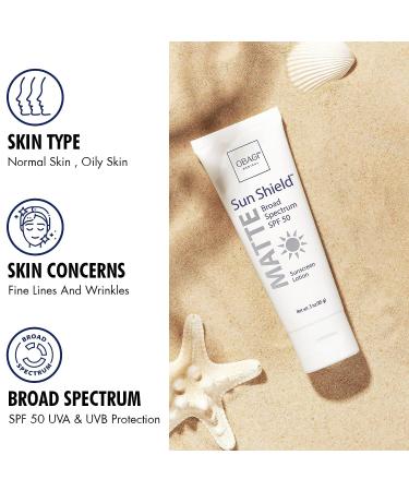 Obagi Sun Shield Matte SPF 50 Broad Spectrum Sunscreen - 3 oz - Buy Online on SooperMarket.com