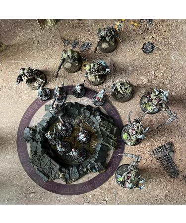 Jucoci Objective Point Markers 6PCS Set Objective Marker Compatible with WH40k Wargame (Miniature Not Included)  Red - Buy Online on SooperMarket.com